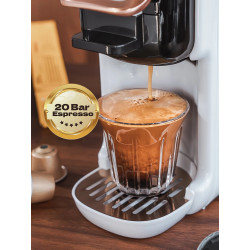 Machine à café 5 en 1 HIBREW : expresso, cappuccino et plus encore